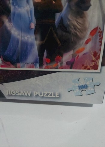 Disney Frozen Zoe 100 Parça Çocuk Puzzle - Görsel 3