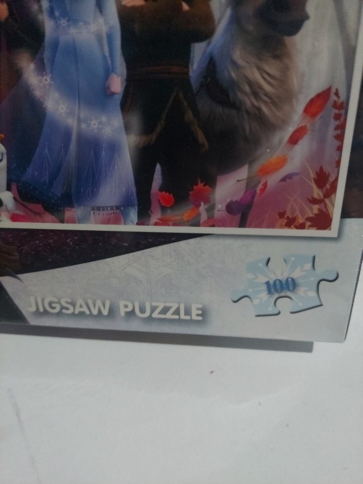 Disney Frozen Zoe 100 Parça Çocuk Puzzle - Görsel 3