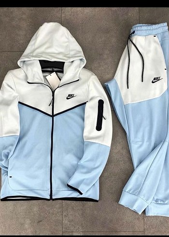 Nike Tech Bebek Mavisi Beyaz Modeli