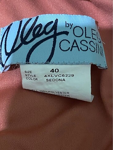 40 Beden Mezuniyet elbisesi Oleg Cassini
