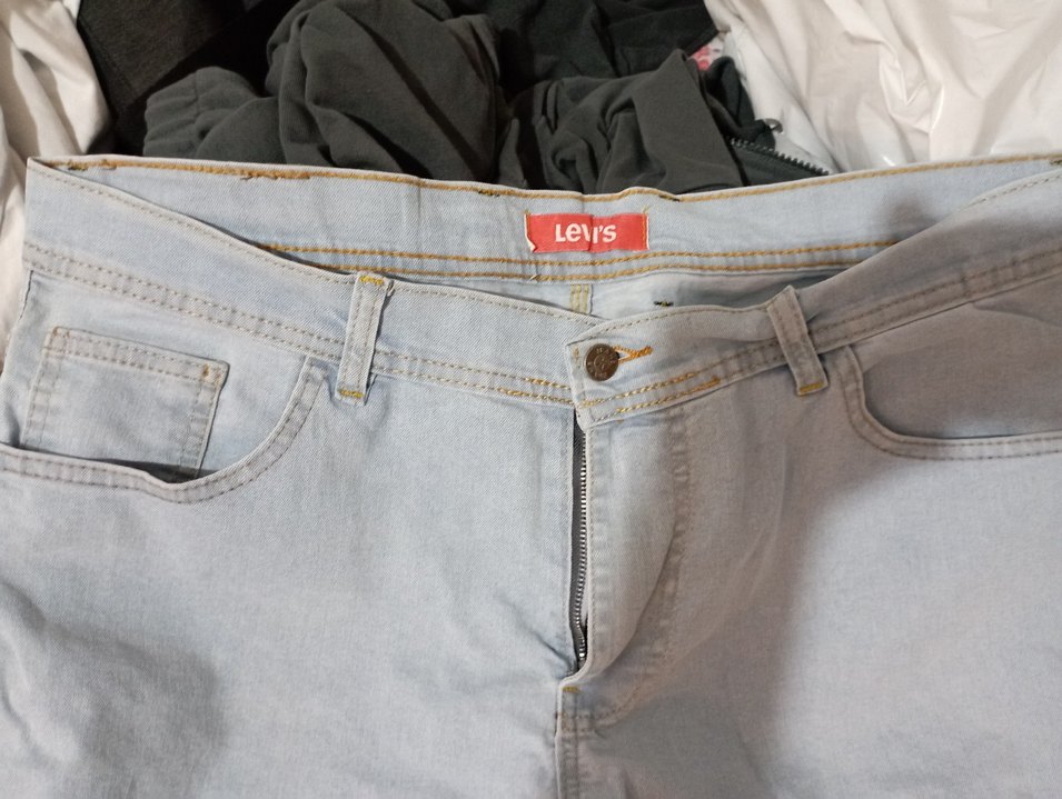 Levis Açık Mavi Denim Jean — görsel 3/4