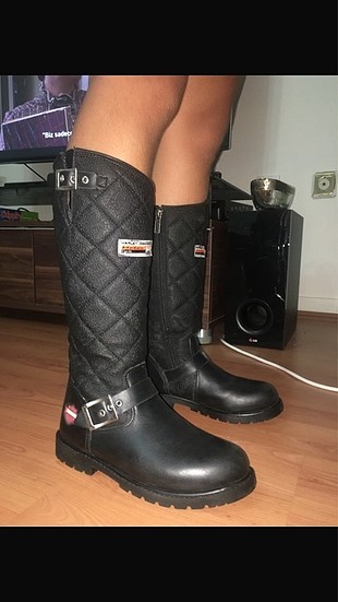 Harley davidson kız çocuk çizme