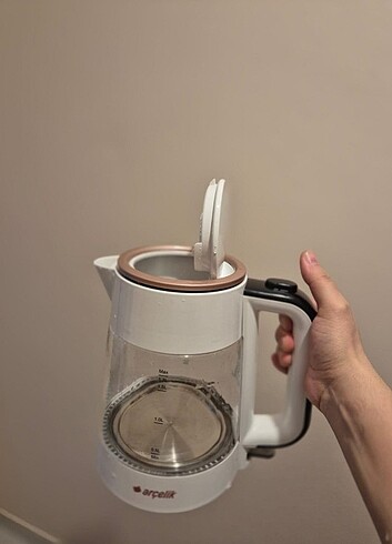 Arçelik Cam ışıklı kettle