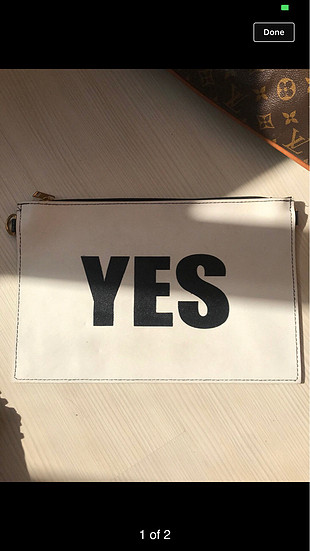 Yes/No portföy çanta 