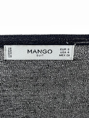 s Beden siyah Renk Mango Bluz %70 İndirimli.