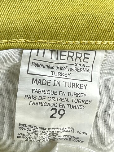 29 Beden çeşitli Renk Vintage Love Jean / Kot %70 İndirimli.