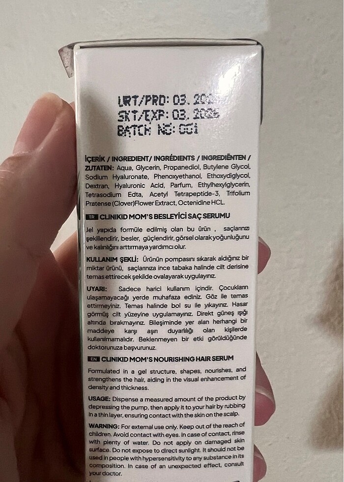 Anne dostu saç dökülme karşıtı - Görsel 3