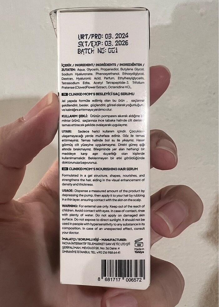 Anne dostu saç dökülme karşıtı - Görsel 4