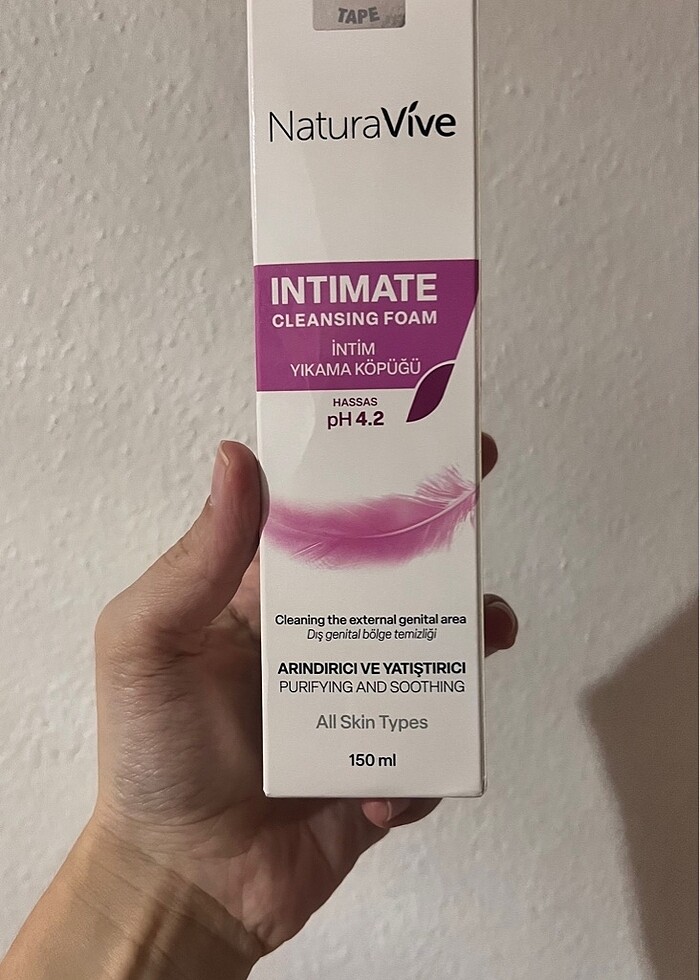 Naturel intim yıkama köpüğü - Görsel 2