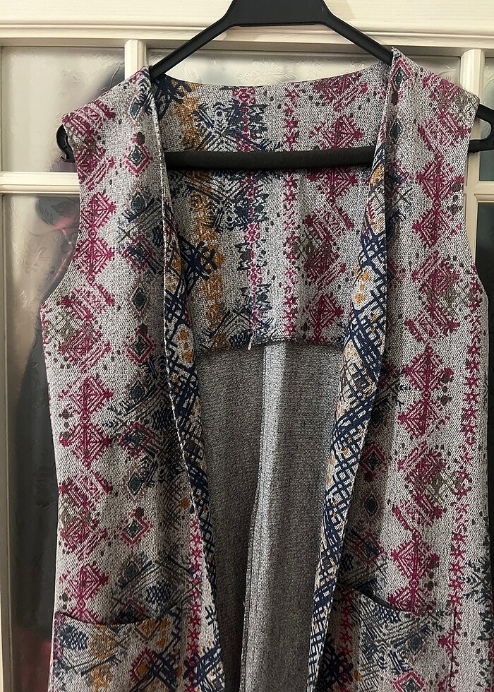 Uzun yelek - Görsel 5