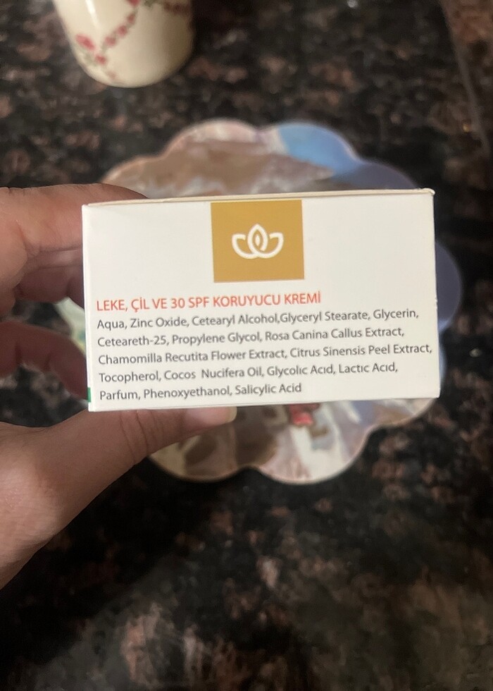 30 faktör beyazlatıcı organik krem - Görsel 2