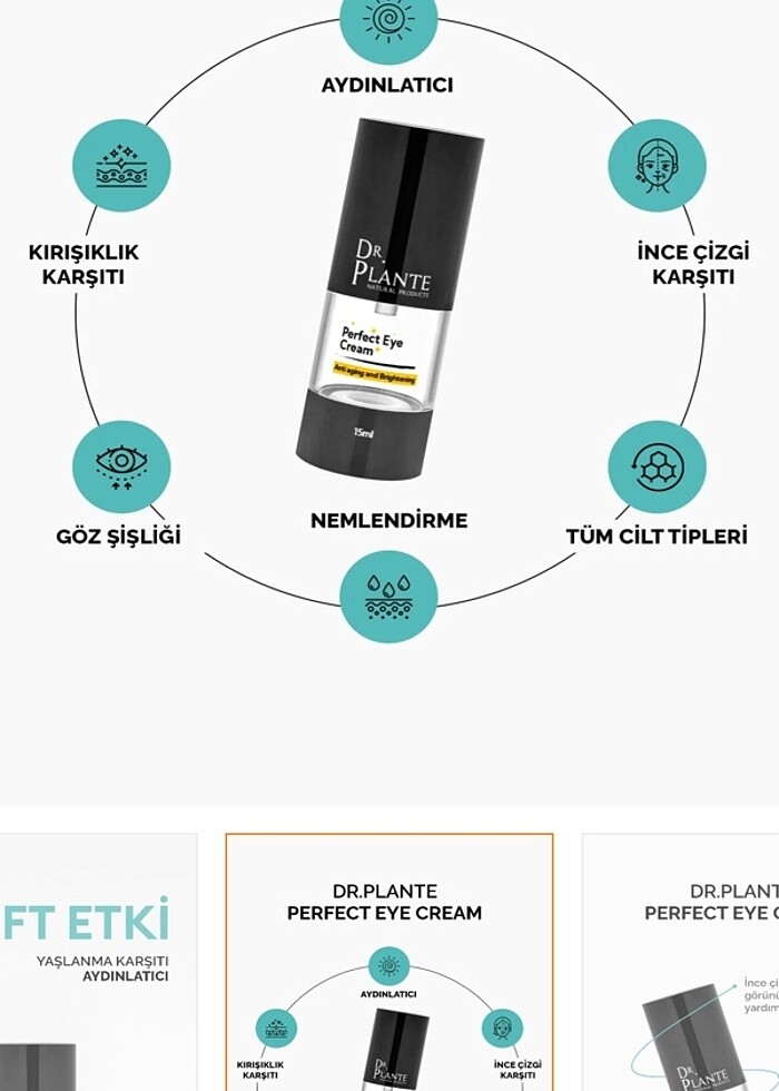 Yaşlanma karşıtı göz kremi - Görsel 4