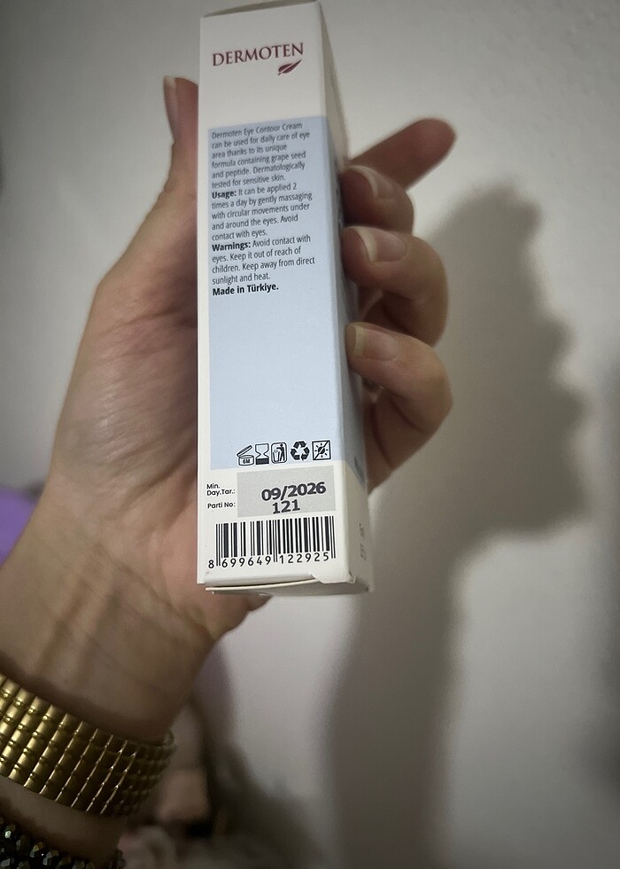 Dermoten göz kremi - Görsel 2