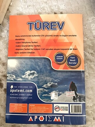  Beden Renk Apotemi Yks ayt türev fasikülü