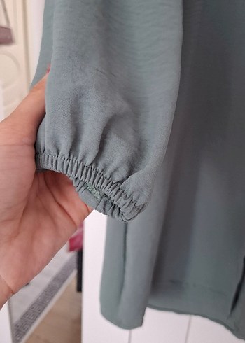 m Beden haki Renk Kadın tunik