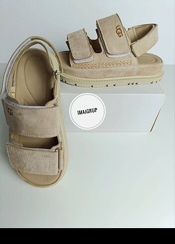 UGG GoldenGlow sandalet bej