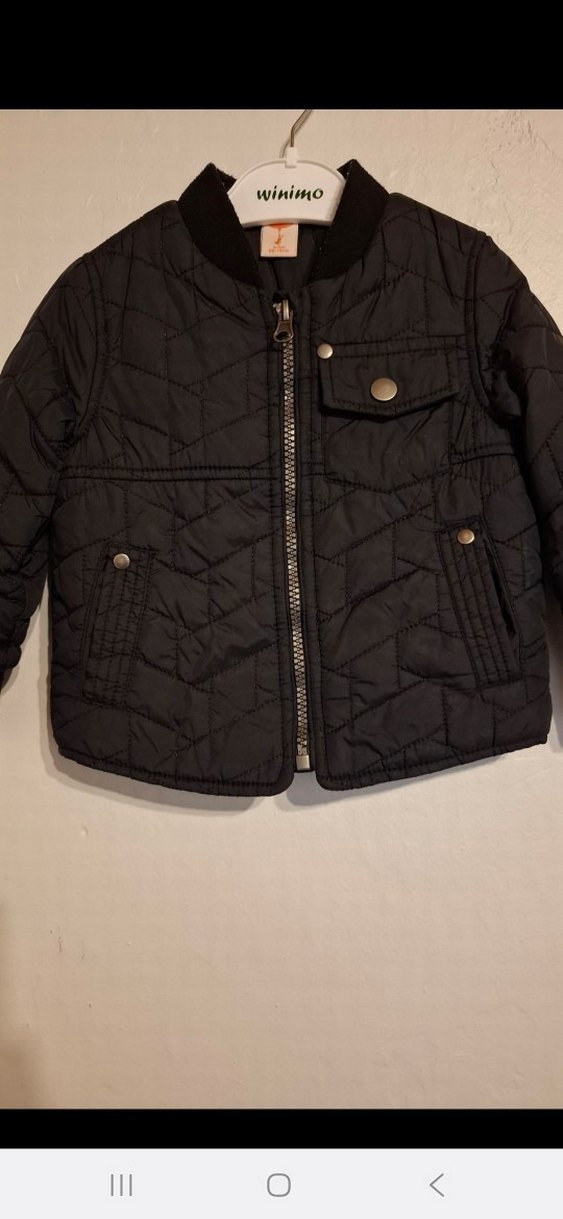 Erkek Bebek  Siyah  Mont - Görsel 3