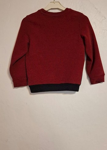 Çizgili Erkek Çocuk Triko Kazak - Görsel 5