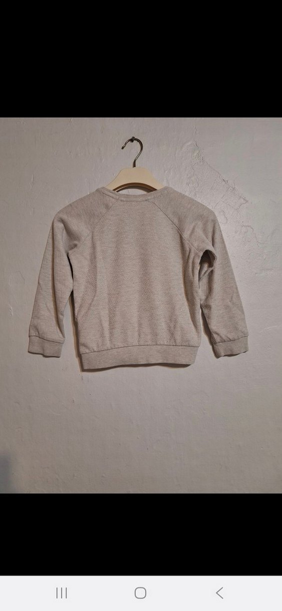 Bej Erkek Çocuk Uzun Kollu Sweatshirt - Görsel 3