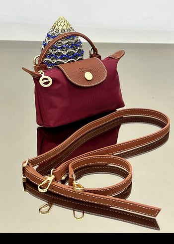Bordo Kadın Askılı Çanta