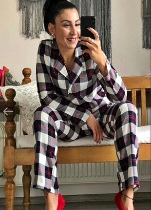 Ekose pijama 