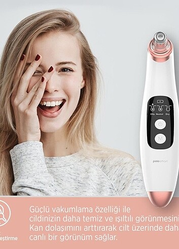 POLOSMART VAKUMLU SİYAH NOKTA TEMİZLEME CİHAZI