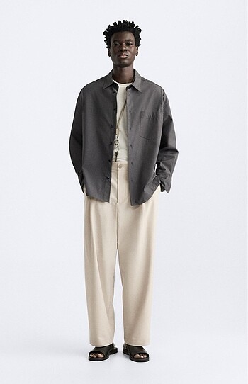 ZARA RELAXED FİT PANTOLON