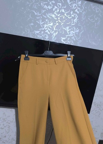 Diğer Hardal Sarisi Yuksek Bel Pantolon
