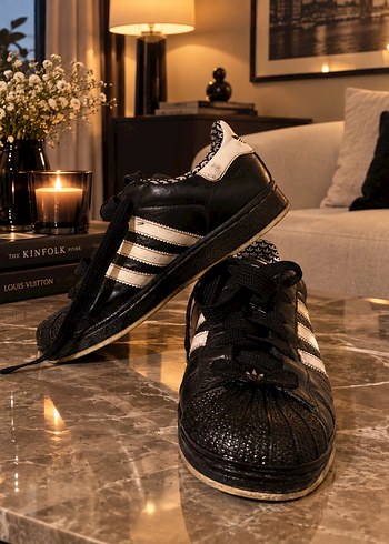 Adidas Siyah Beyaz Siklik Retro Sneaker