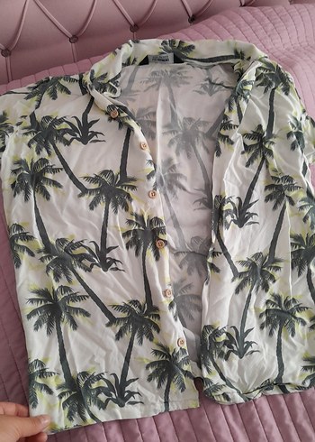 erkek cocuk  Düğmeli Kısa Kollu Gömlek 10 11 yas cocuk gömleği - Görsel 4