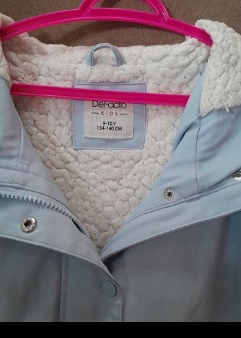 mont yagmurluk kiz cocuk ici yünlü dışı deri - Görsel 9