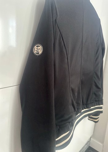 Siyah Çift Taraflı Kadın Ceket Mont / Bomber Ceket - Görsel 6