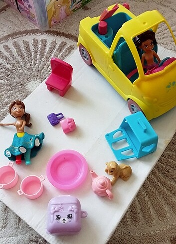 Beden Polly pocket ve araba