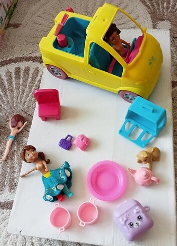Beden Renk Polly pocket ve araba