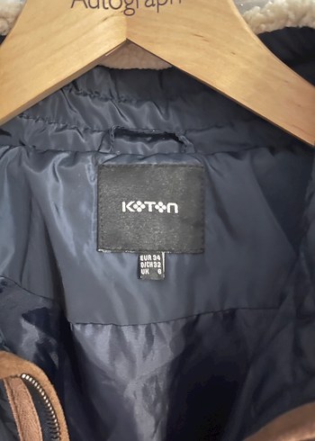 Kahverengi Kürklü Kadın Mont - Görsel 6