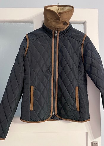 Kahverengi Kürklü Kadın Mont - Görsel 3