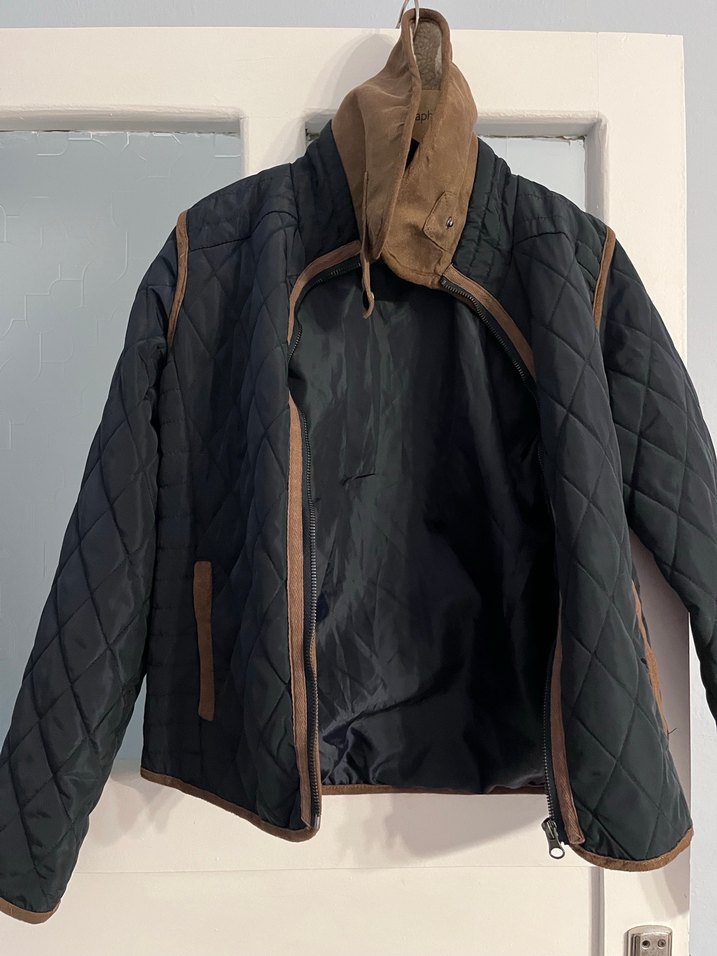 Kahverengi Kürklü Kadın Mont - Görsel 4