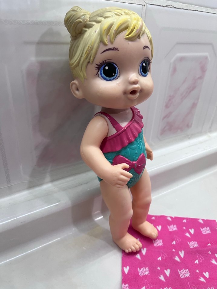 Baby alive banyo zamanı bebeğim - Görsel 3
