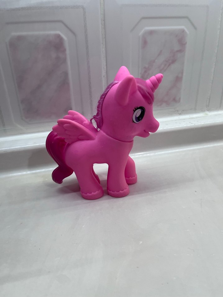 Pembe Unicorn Figür Aksiyon Oyuncak - Görsel 3