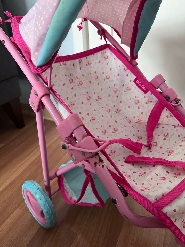 Oyuncak demir Bebek Arabası - Görsel 2