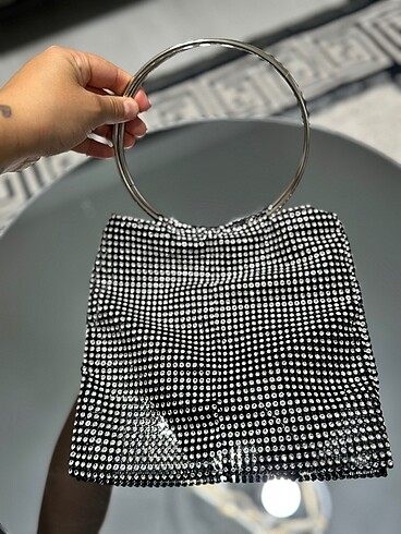 Zara Taşlı çanta zara çanta