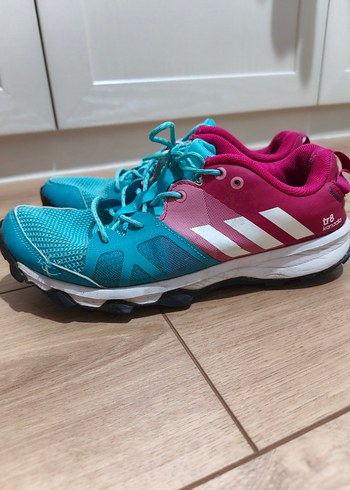 Adidas Turkuaz Pembe Kosu Ayakkabisi