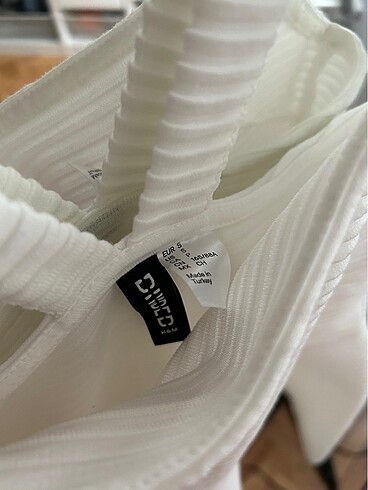 s Beden beyaz Renk H&M elbise beyaz - S