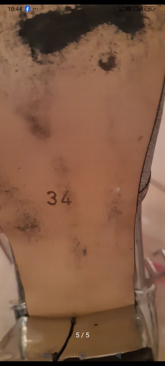 Kız Çocuk Gri Simli Özel Gün Ayakkabısı - Görsel 4