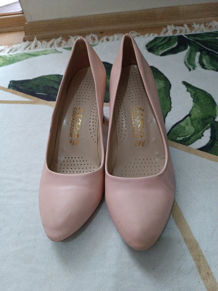 Diger Pembe Stiletto Kadın Ayakkabı - Görsel 3