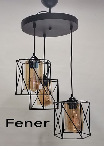 Bej Renkli Diger Fener Avize
