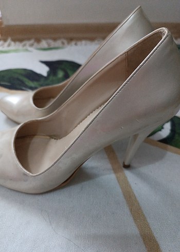 Diger Bej Stiletto Kadın Ayakkabı