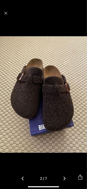 Birkenstock keçe terlik