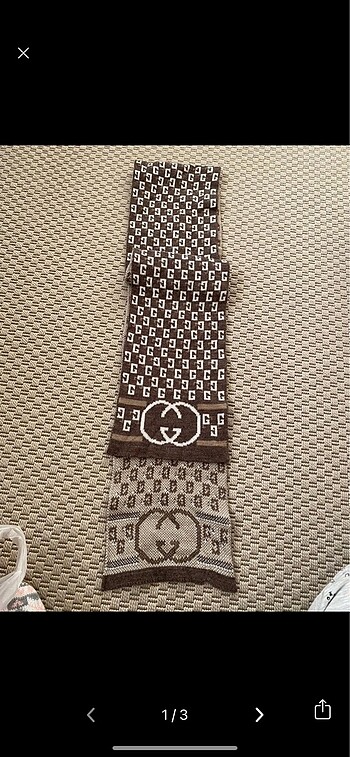 Gucci yün şal