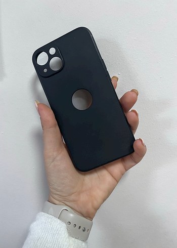 Siyah Gotik Düğmeli Telefon Kılıfı - Görsel 3